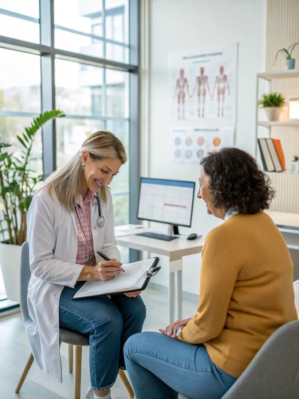 A Dagger Healthcare Solutions expert providing guidance and support to a healthcare provider during the MIPS reporting process.